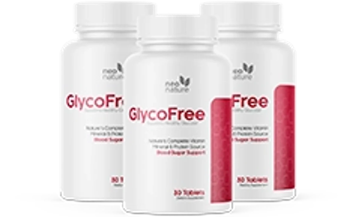 GlycoFree 3 bottles — 90-day supply